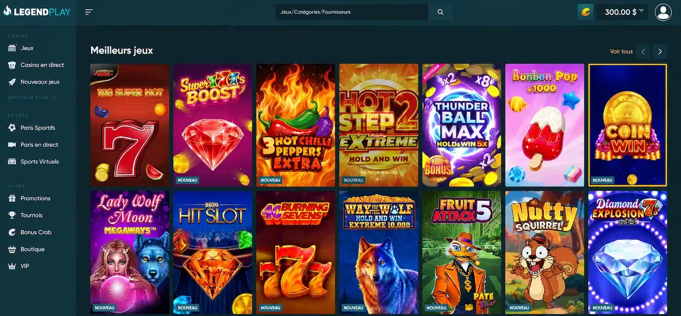 Legendplay Wettanbieter